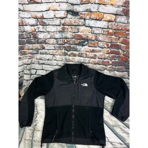 The North Face‎ Womens Fleece Jacket Full Zip Black M/M Medium Coat